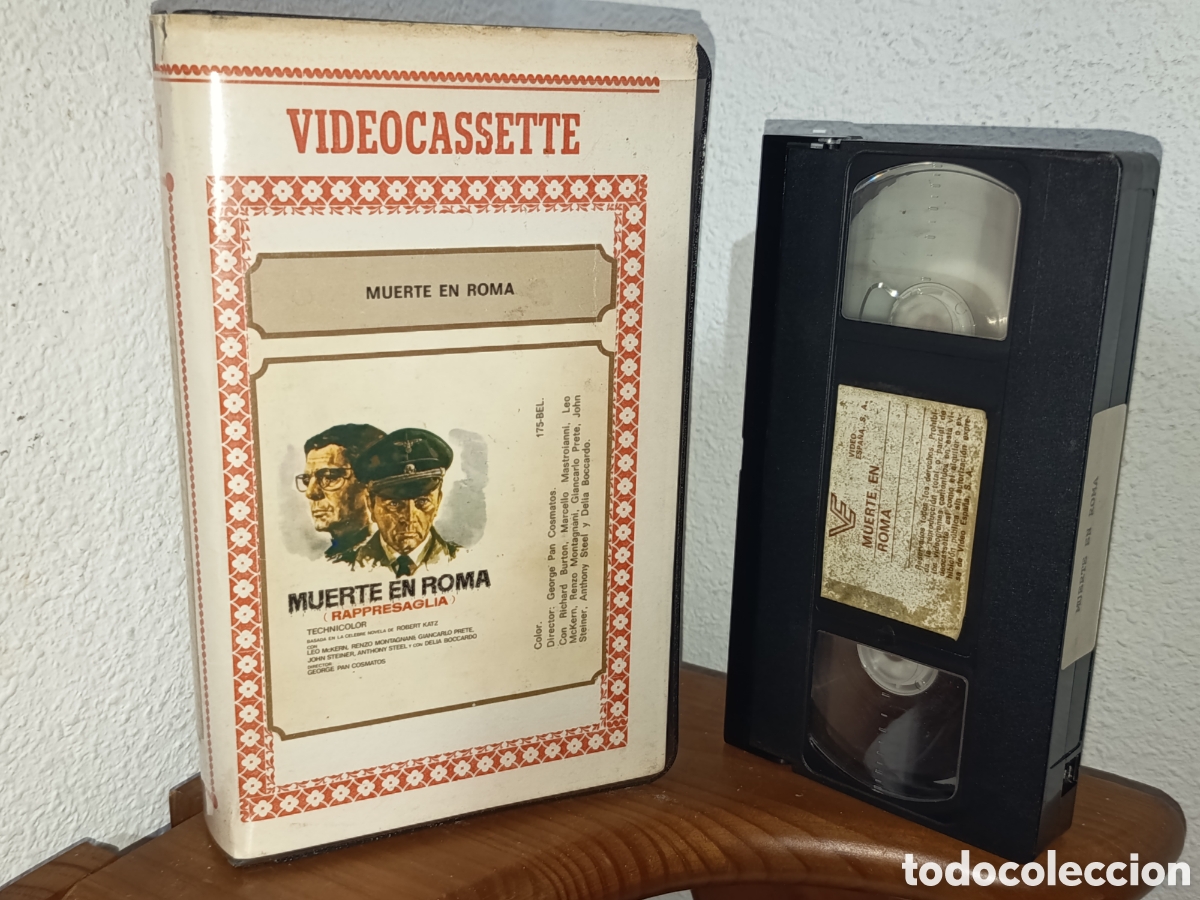 Cine: Muerte en Roma. Pel&iacute;cula VHS