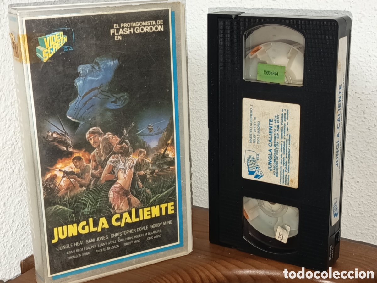Cine: Jungla caliente. Pel&iacute;cula VHS