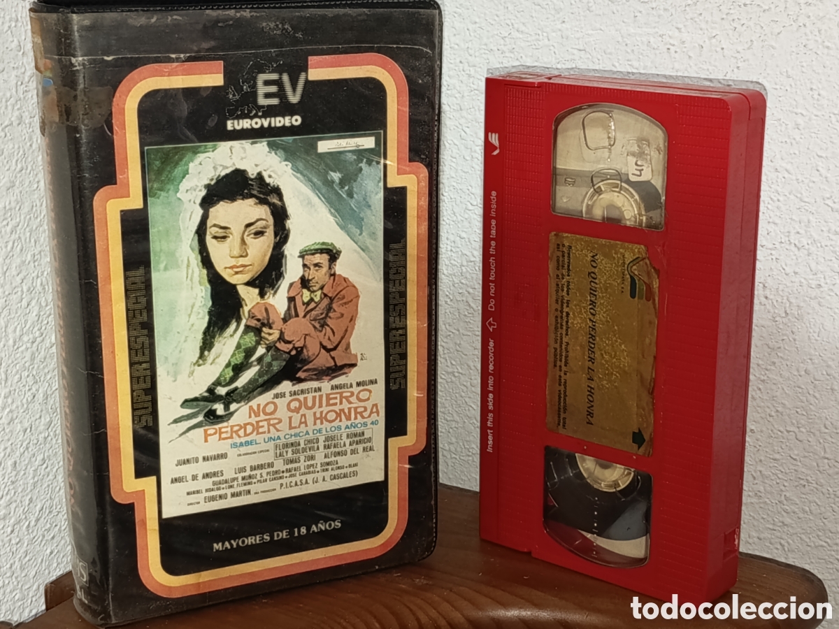 Cine: No quiero perder la honra. Pel&iacute;cula VHS