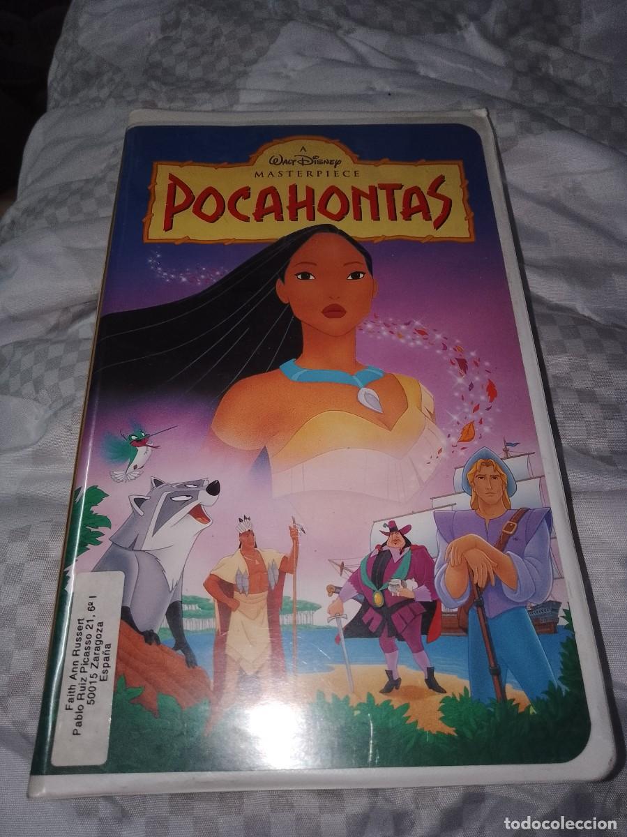 Cine: Pocahontas vhs caja grande