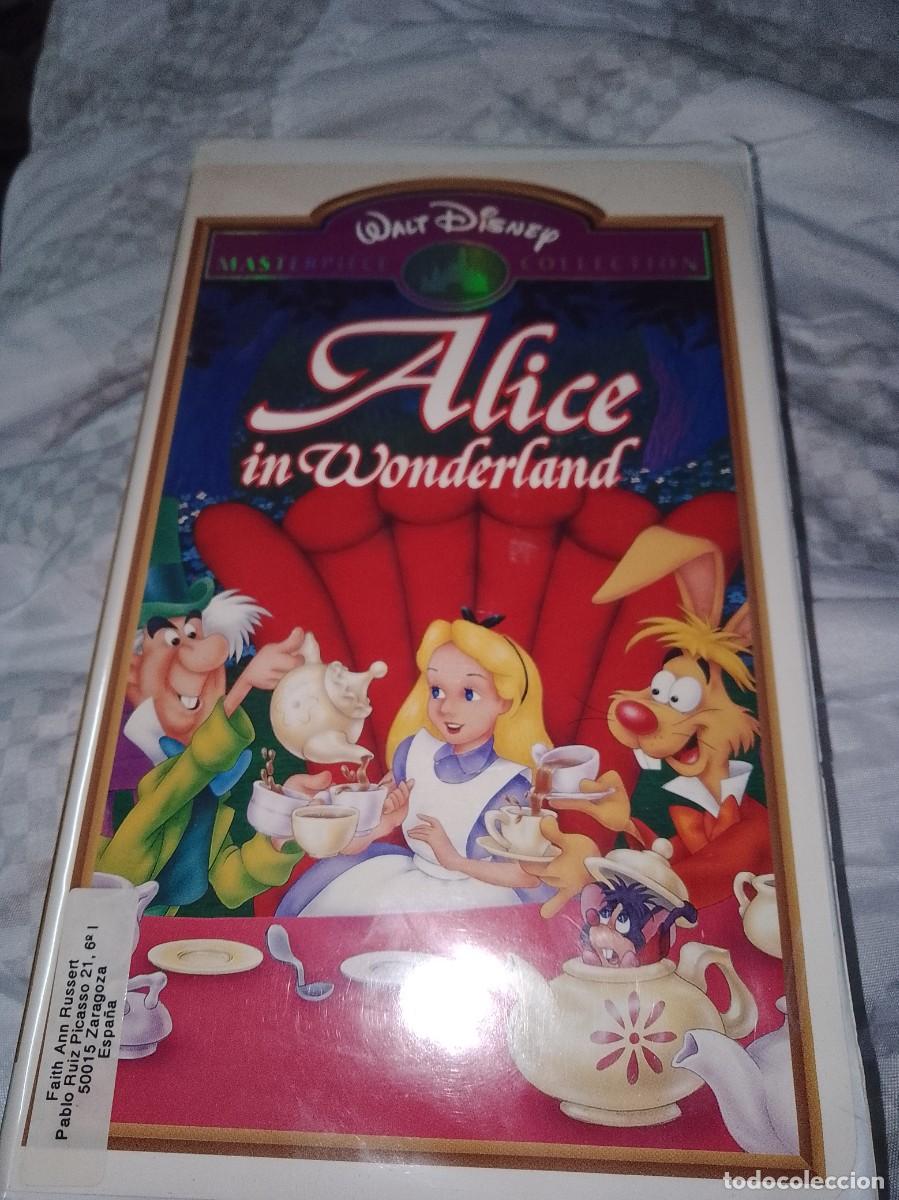 Cine: Alice in wonderland vhs caja grande