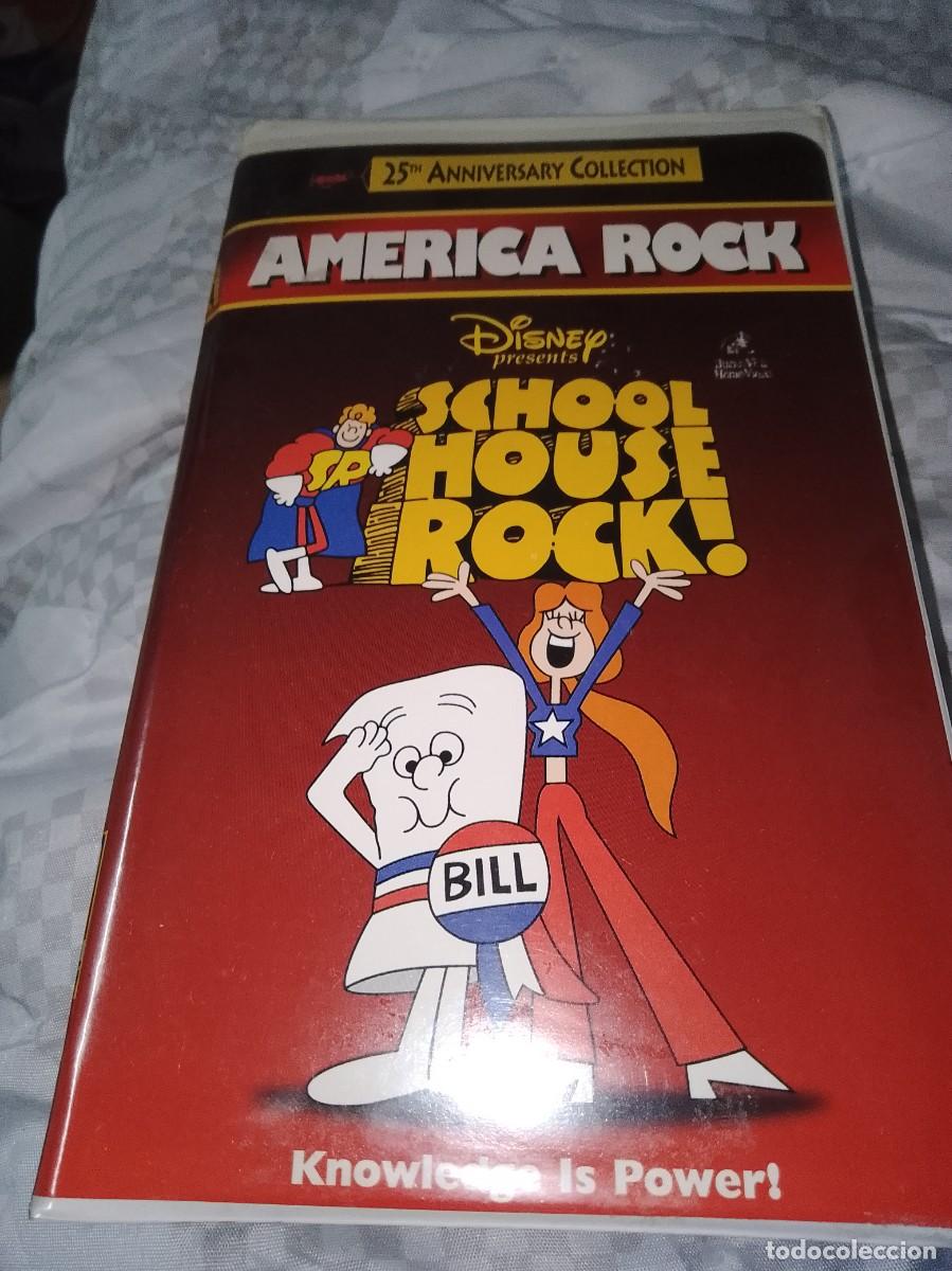 Cine: Am&eacute;rica rock school vhs caja grande