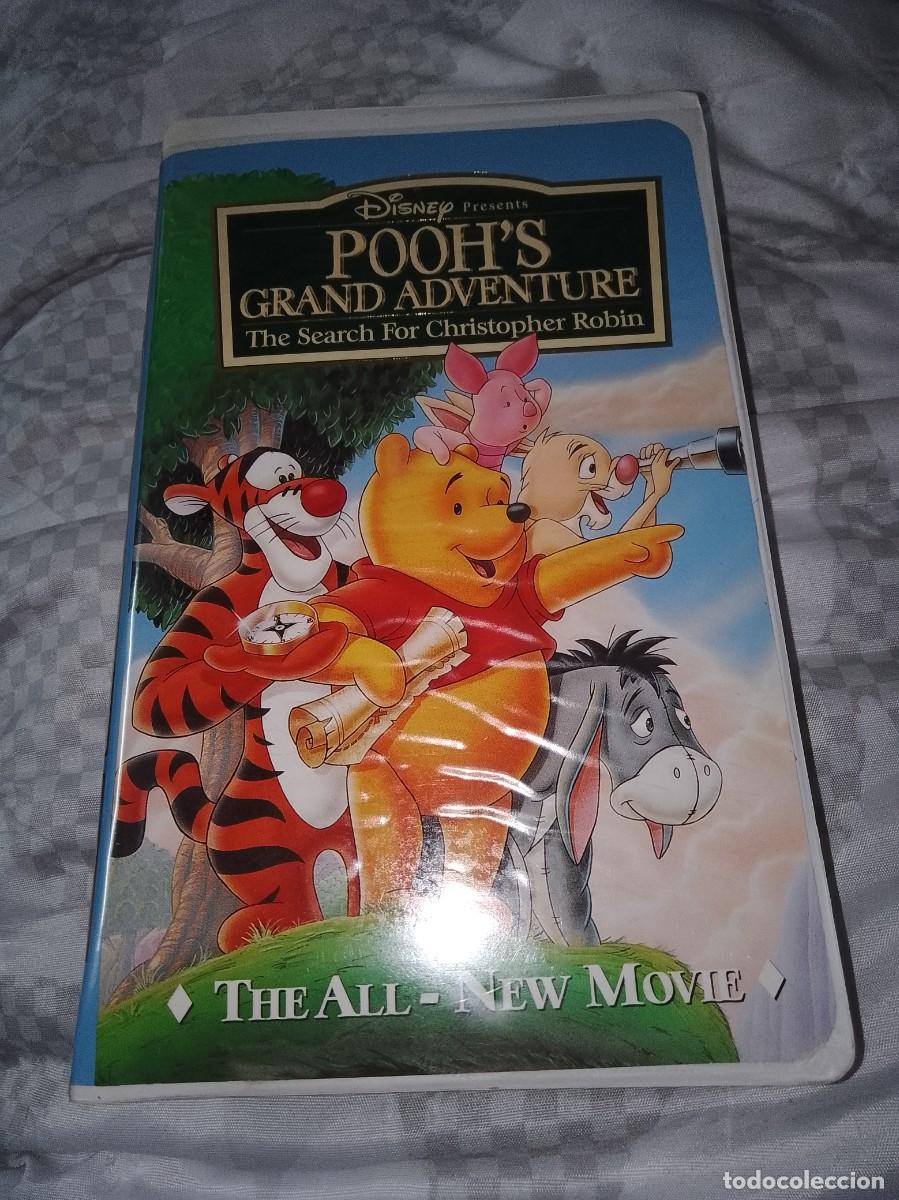Cine: Pooh s grande adventure vhs caja grande con folletos publicidad unicos