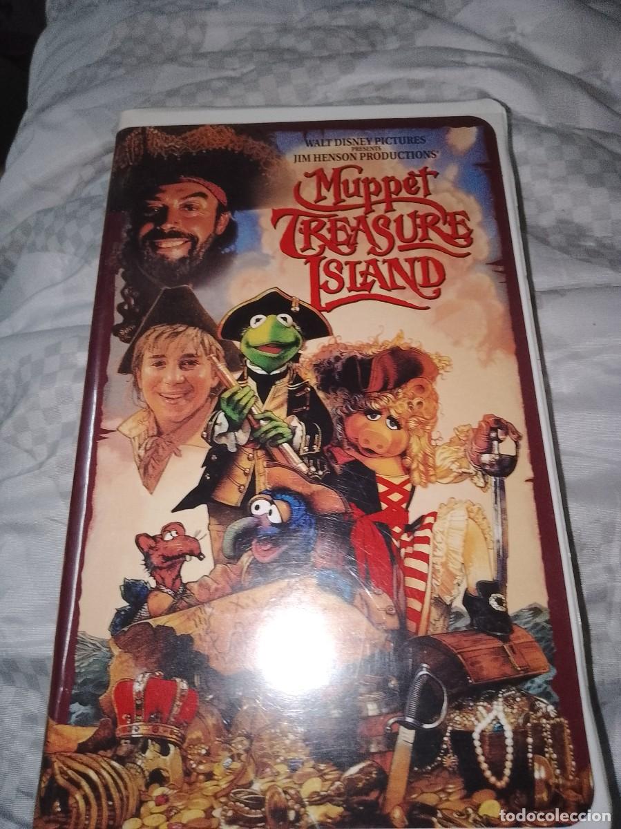Cine: Mupoet treasure island vhs caja grande