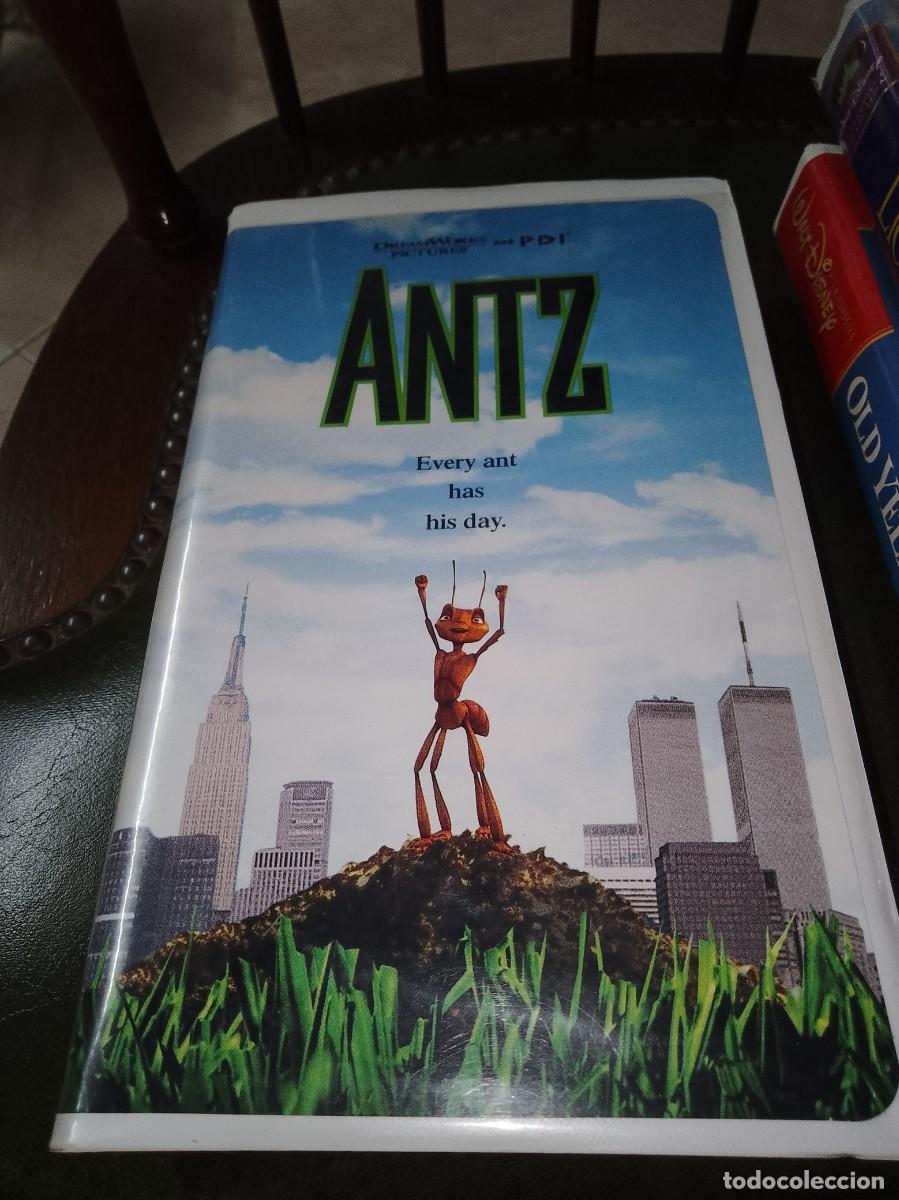 Cine: Antz vhs caja grande rrareza