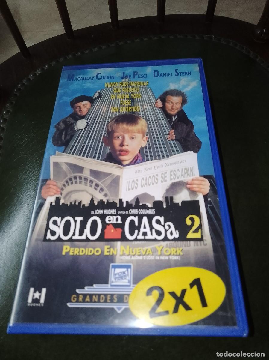 Cine: S&oacute;lo en casa 2 vhs caja peque&ntilde;a