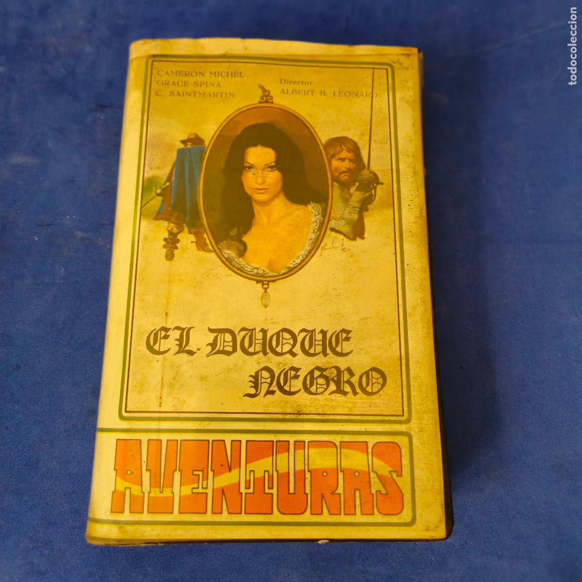 Cine: EL DUQUE NEGRO VHS (VV1 VV2)