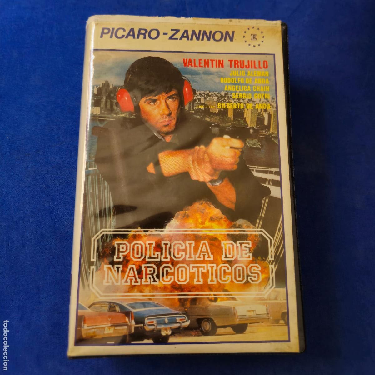 Cine: POLICIA DE NARCOTICOS VHS - EDICION PICARO ZANNON (OO6 OO7)