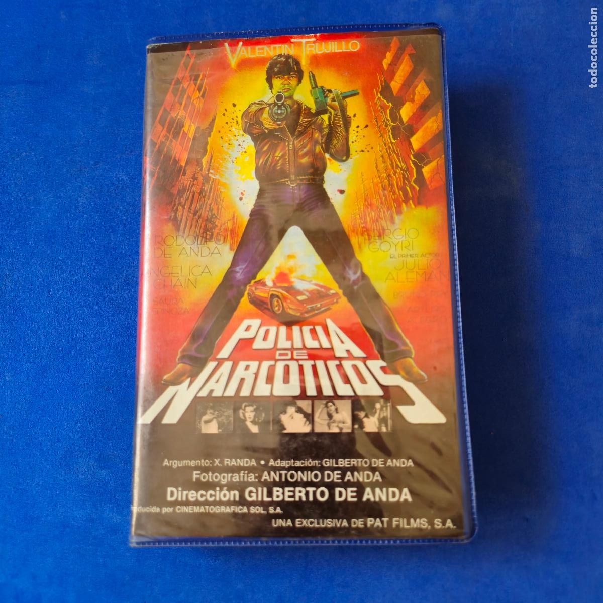 Cine: POLICIA DE NARCOTICOS VHS (OO6 OO7) EDICION MEXCINEMA VIDEO