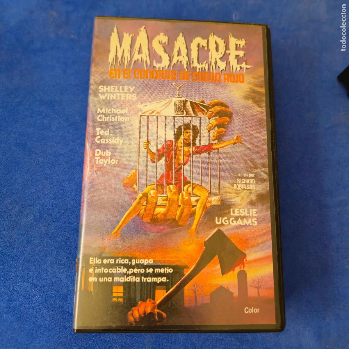 Cine: MASACRE EN EL CONDADO DE CUELLO ROJO VHS (YY6A YY7A)