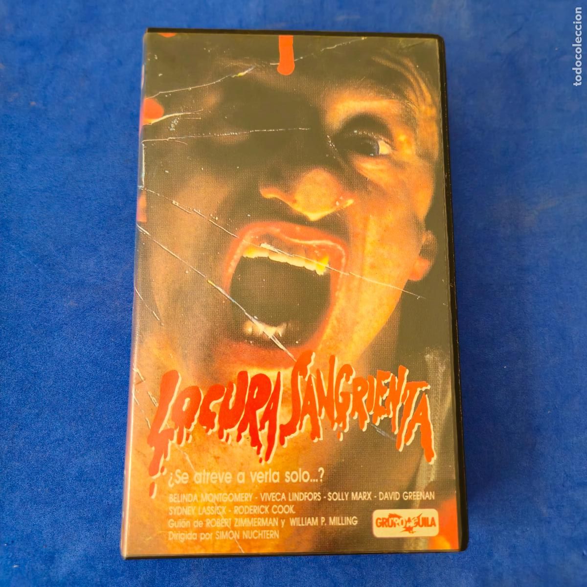 Cine: LOCURA SANGRIENTA VHS (YY6A YY7A)