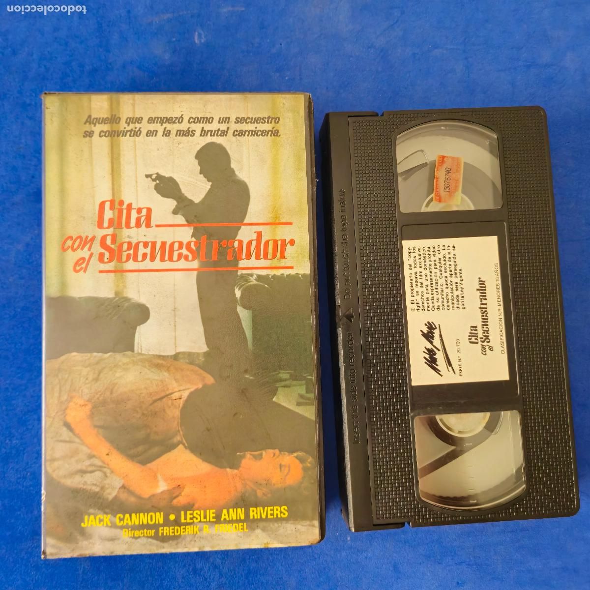 Cine: CITA CON EL SECUESTRADOR VHS (YY6A)