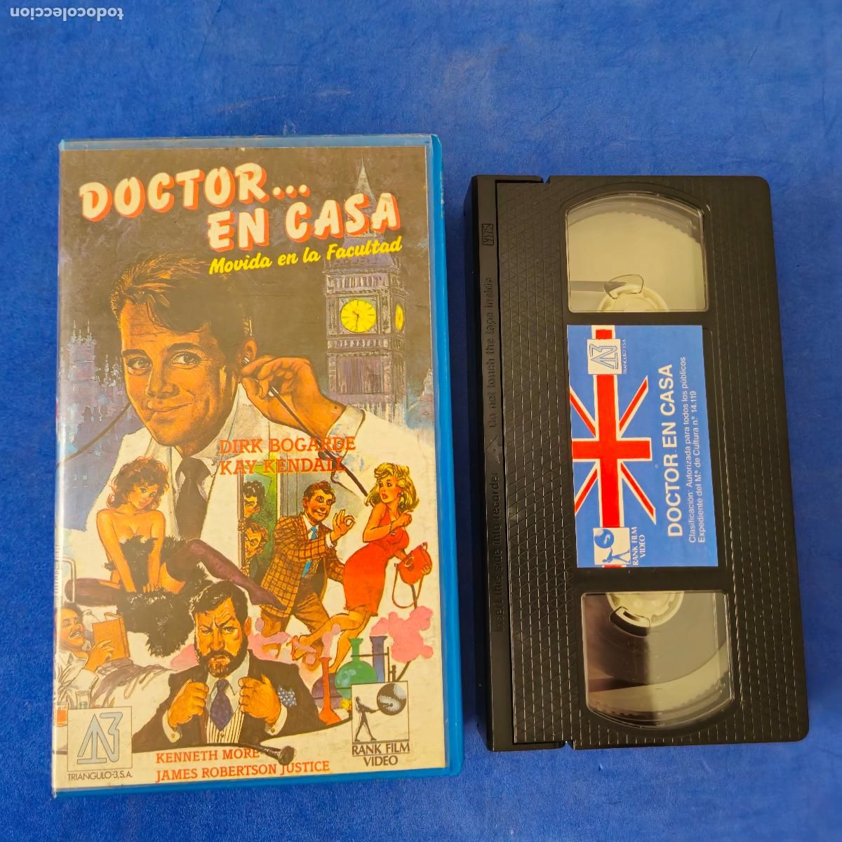 Cine: DOCTOR EN CASA / MOVIDA EN LA FACULTAD VHS (YY6A YY7A)