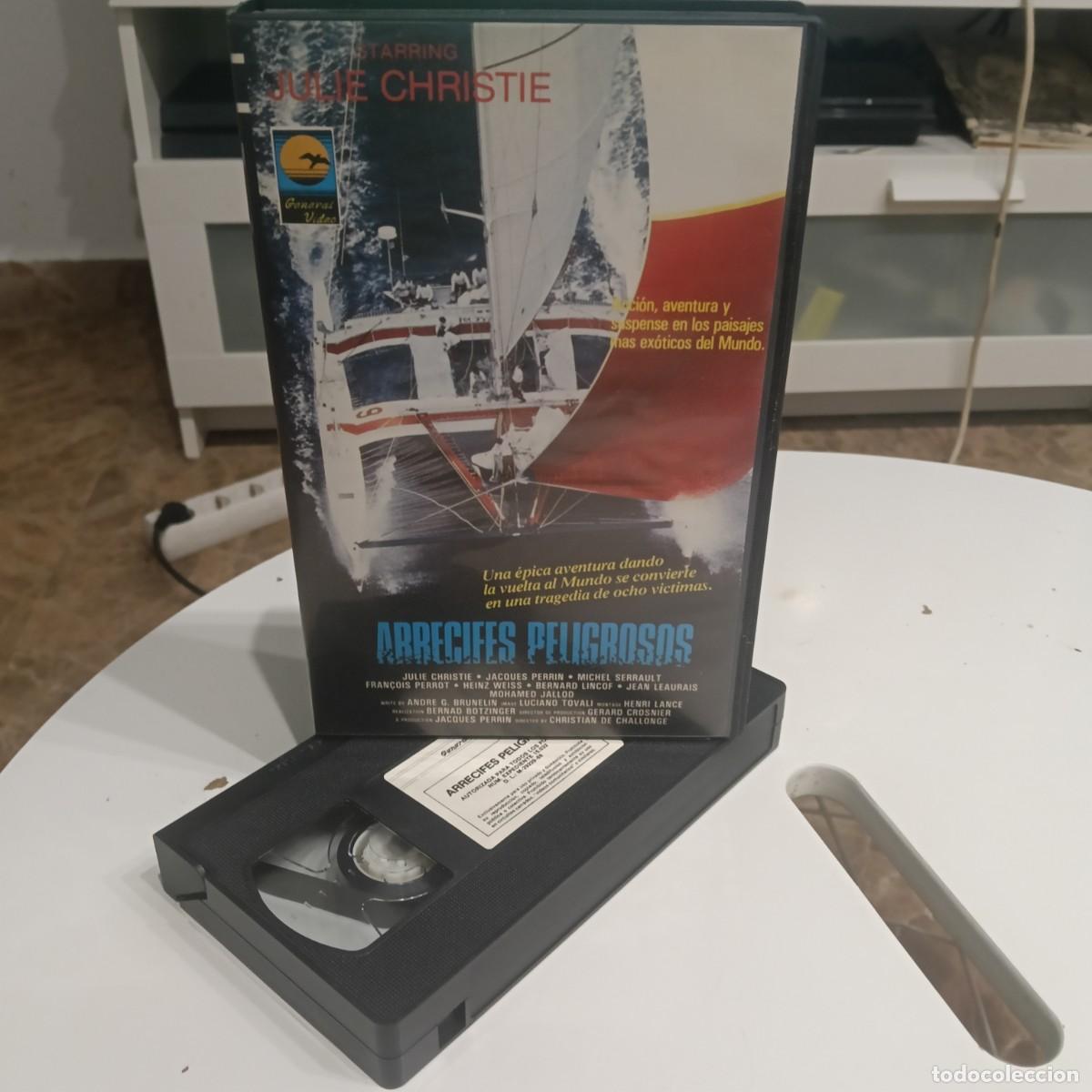 Cine: ARRECIFES PELIGROSOS - CHRISTIAN DE CHALLONGE - JULIE CHRISTIE, JACQUES PERRIN - GENERAL VIDEO