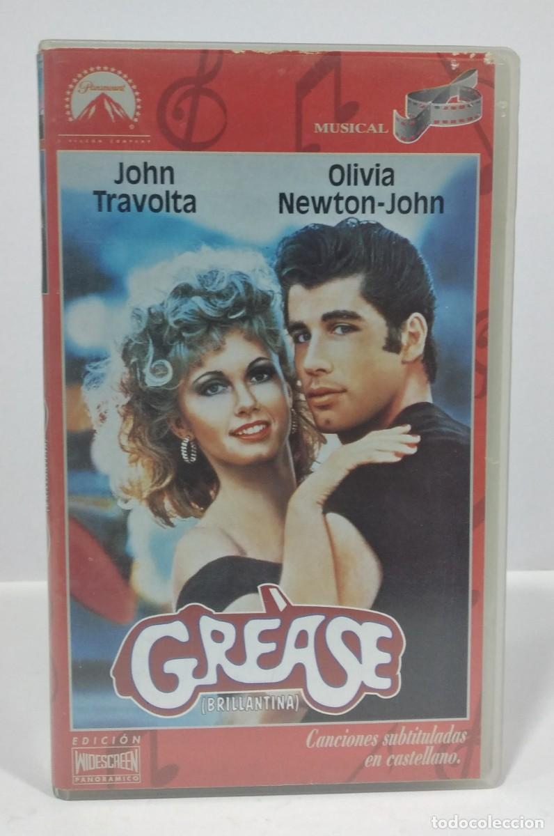 Cine: VHS: Grease -John Travolta; Olivia Newton-John Edici&oacute;n Widescreenn