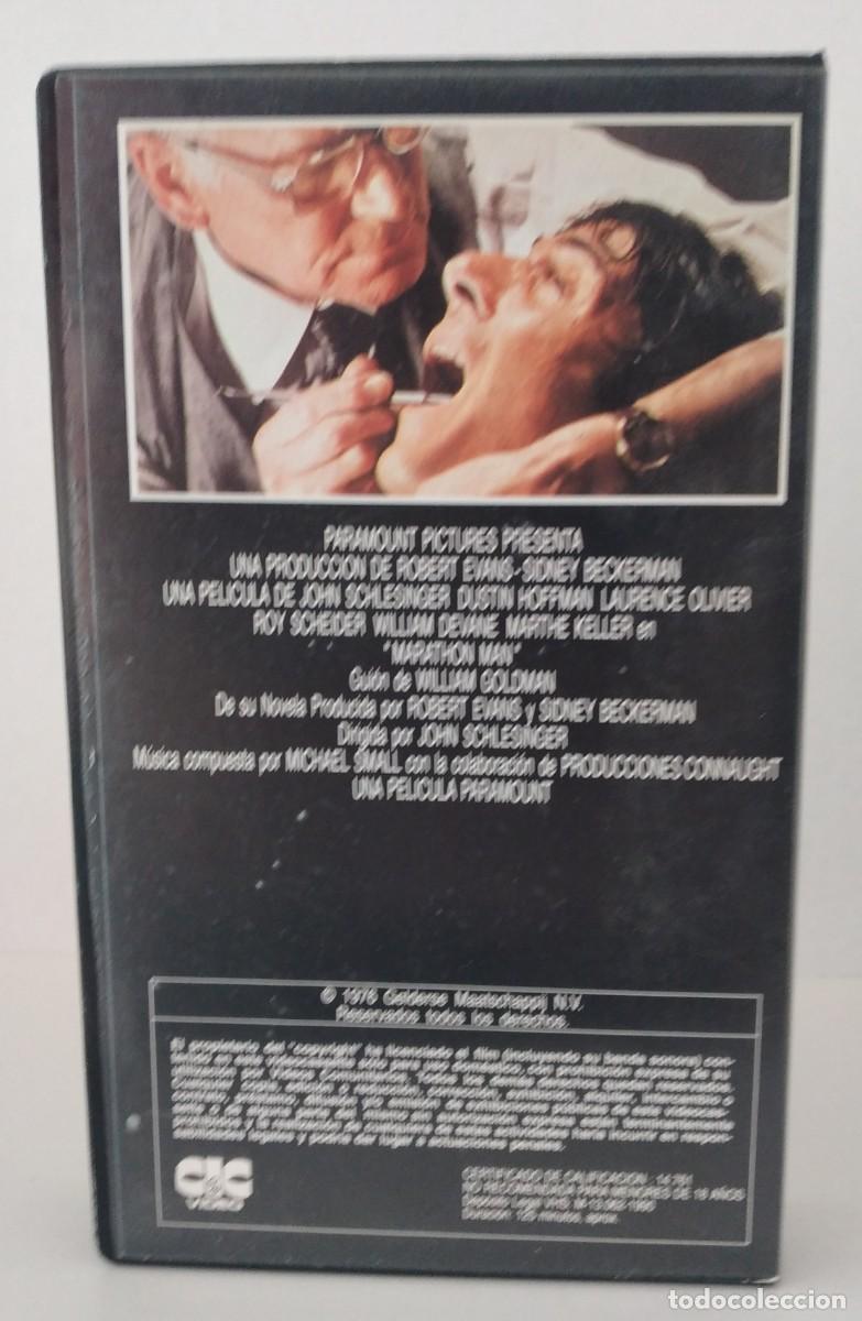 Cine: VHS: Marathon man -Dustin Hoffman - Foto 2