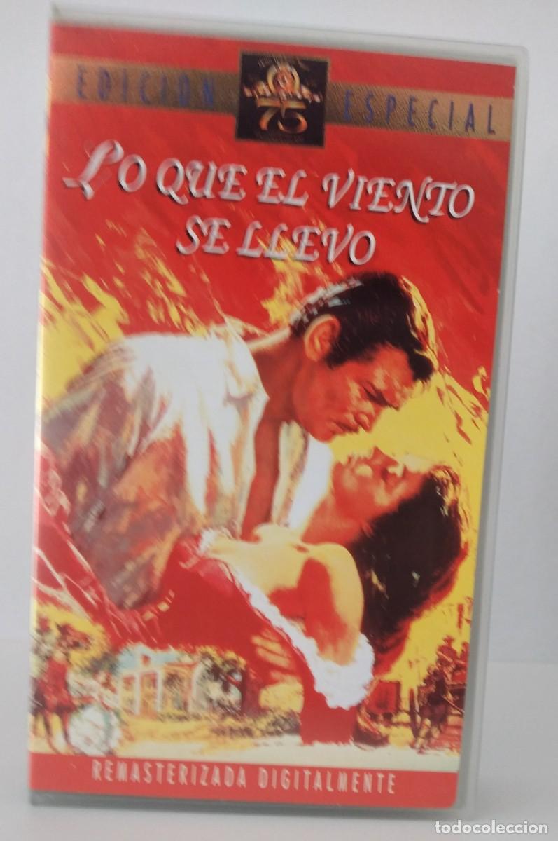 Cine: VHS: Lo que el viento se llev&oacute; -Edici&oacute;n especial remasterizaad digitalmente