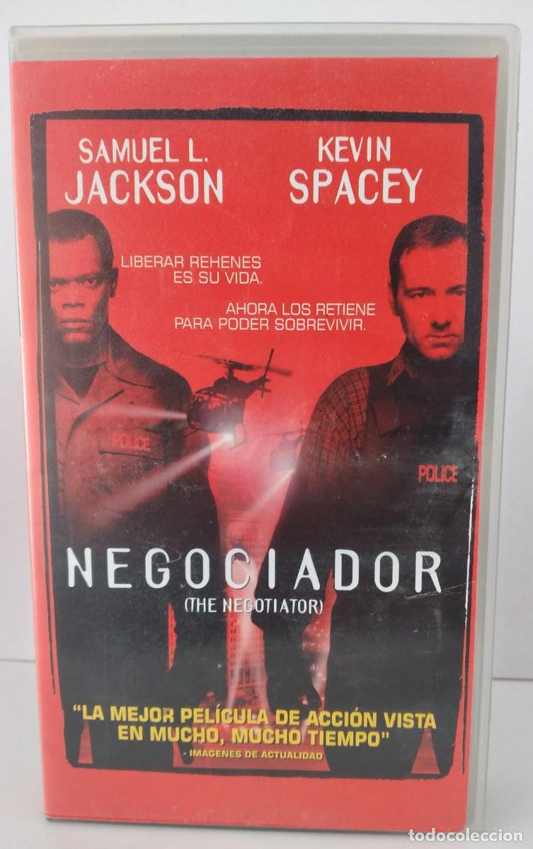 Cine: VHS: Negociador -Samuel L. Jackson; Kevin Spacey