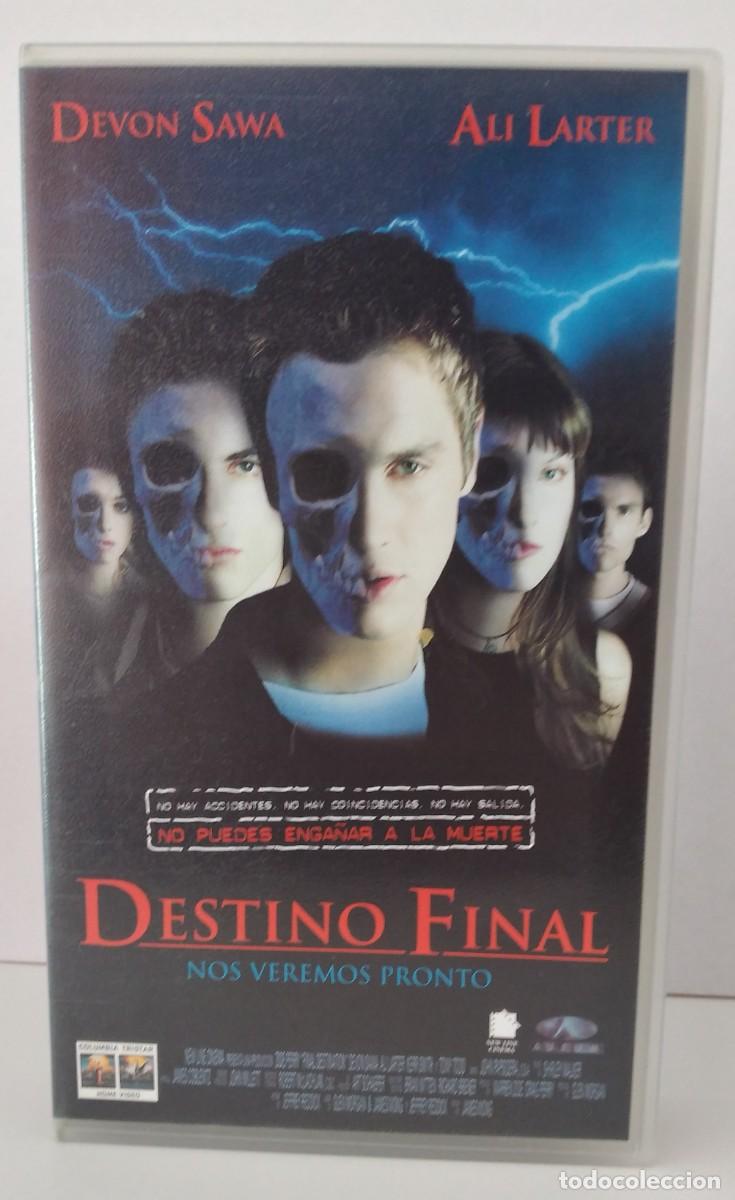 Cine: VHS: Destino final -Devon Sawa; Ali Larter