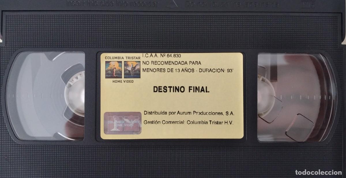 Cine: VHS: Destino final -Devon Sawa; Ali Larter - Foto 3