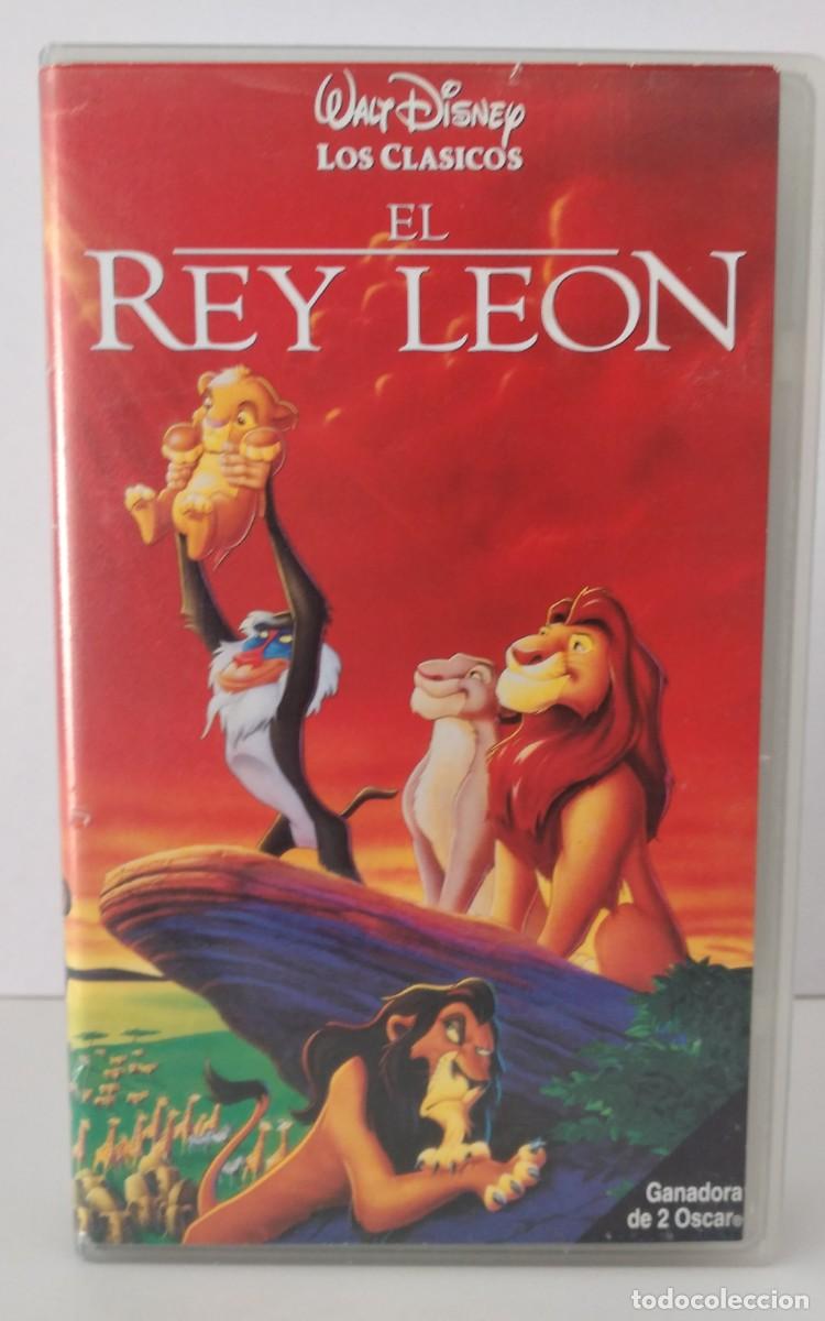Cine: VHS: El Rey Le&oacute;n -Los cl&aacute;sicos de Disney