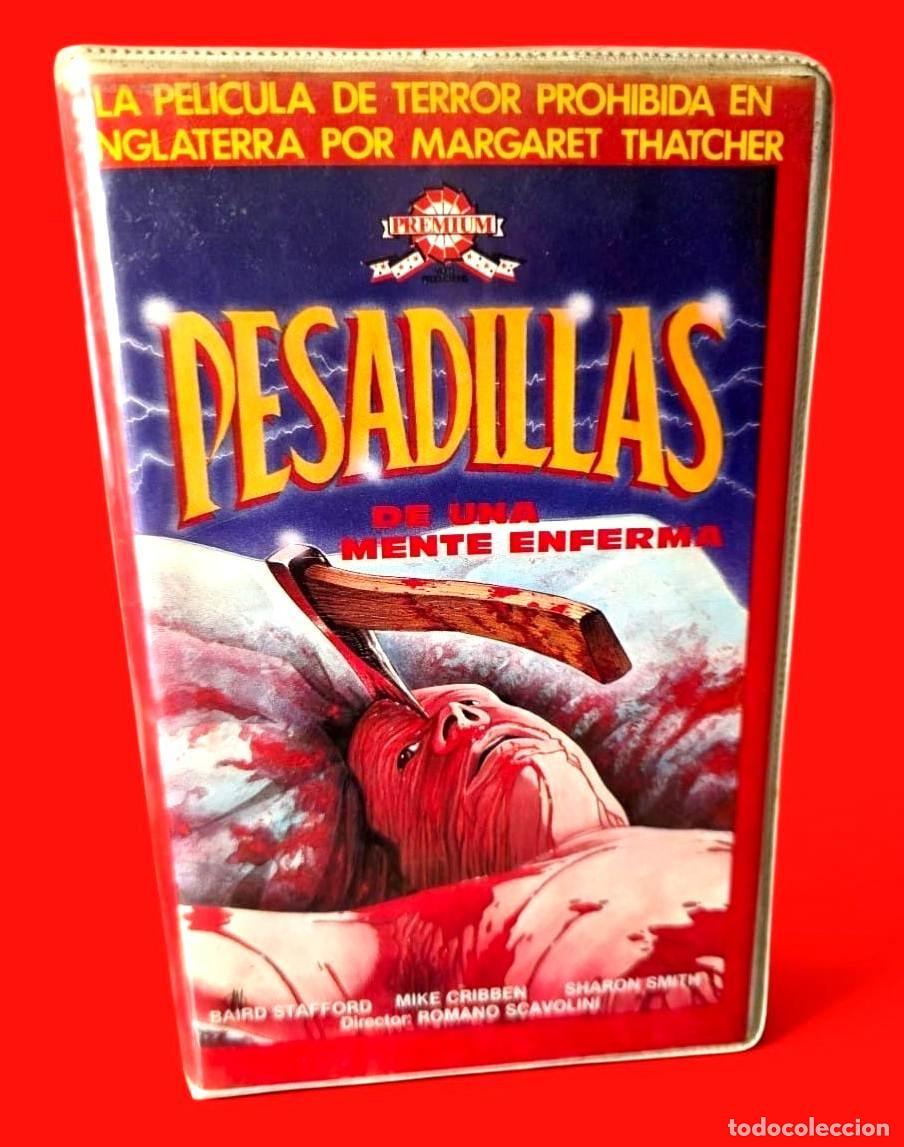 Cine: PESADILLAS DE UNA MENTE ENFERMA (1981) - Dir: Romano Scavolini - RARA GORE, SLASHER