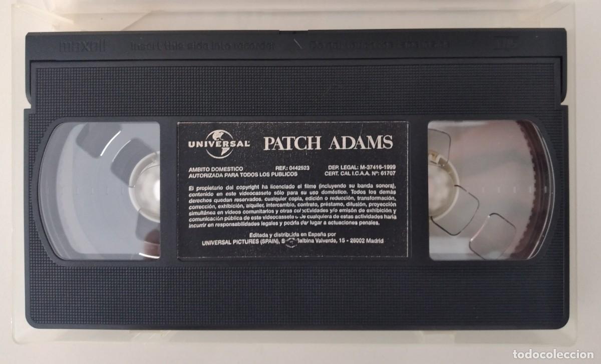 Cine: VHS: Patch Adams -Robin Williams - Foto 3