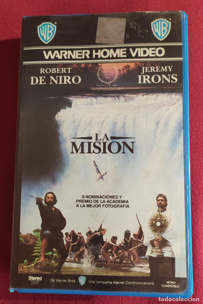 Cine: VHS La misi&oacute;n. Robert De Niro y Jeremy Irons