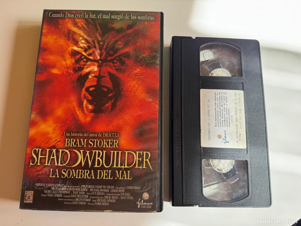 Cine: PELICULA VHS SHADOWBUILDER LA SOMBRA DEL MAL A&Ntilde;O 1998 BRAM STOKER