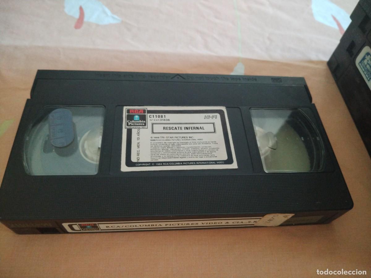Cine: SOLO CINTA VHS - RESCATE INFERNAL - 10