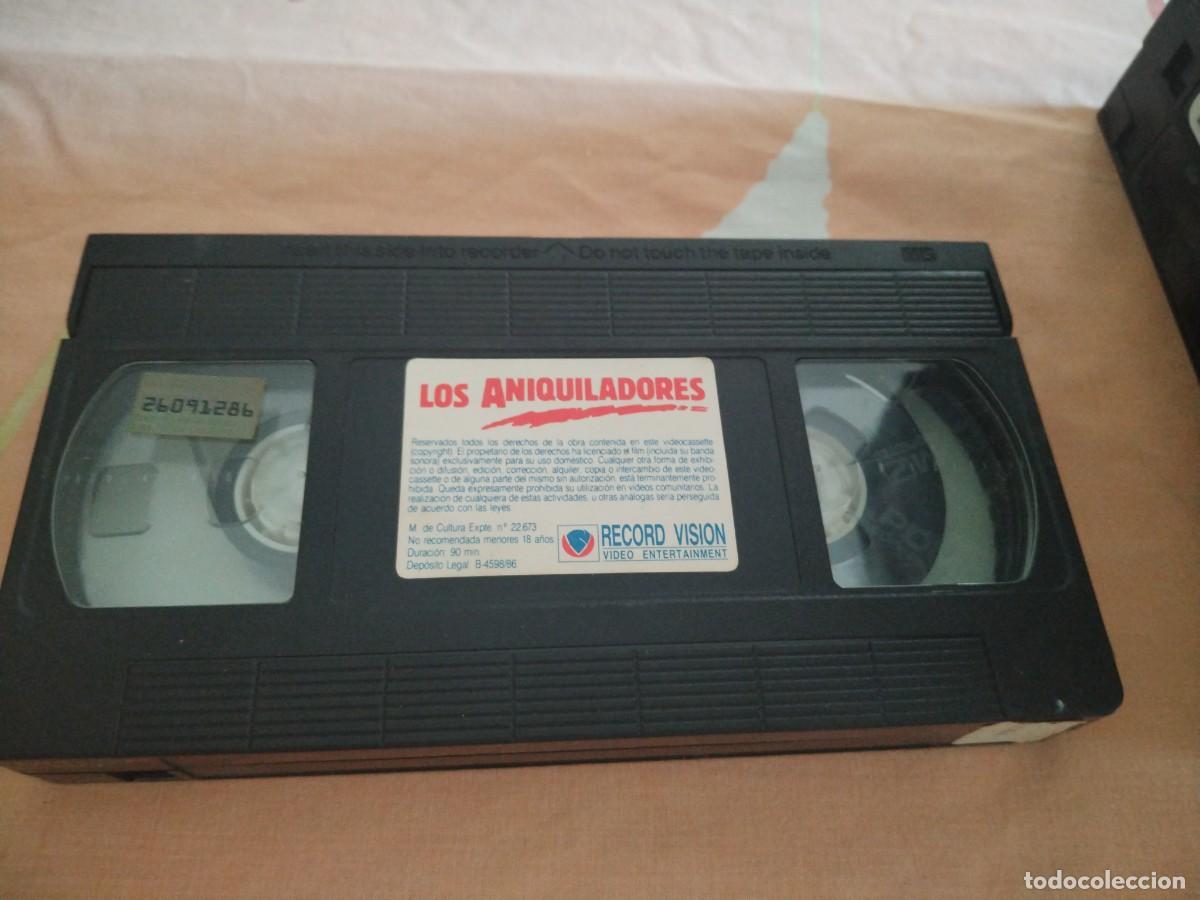 Cine: SOLO CINTA VHS - LOS ANIQUILADORES - 11
