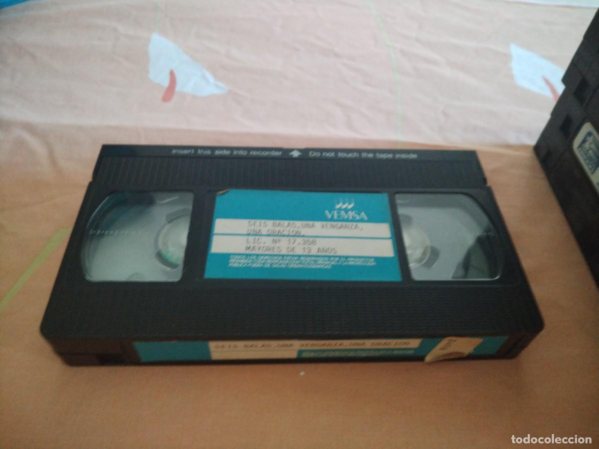 Cine: SOLO CINTA VHS - SEIS BALAS - 15