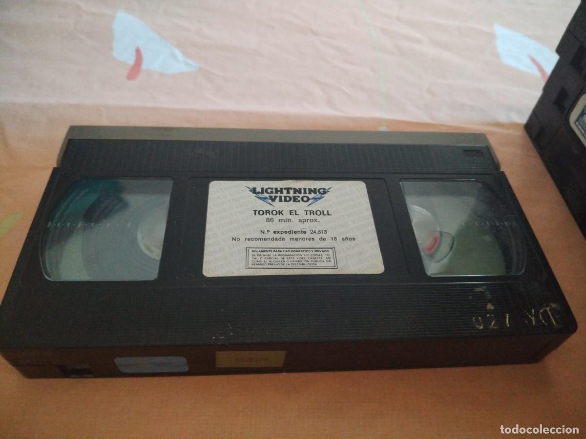Cine: SOLO CINTA VHS - TOROK EL TROLL - 18