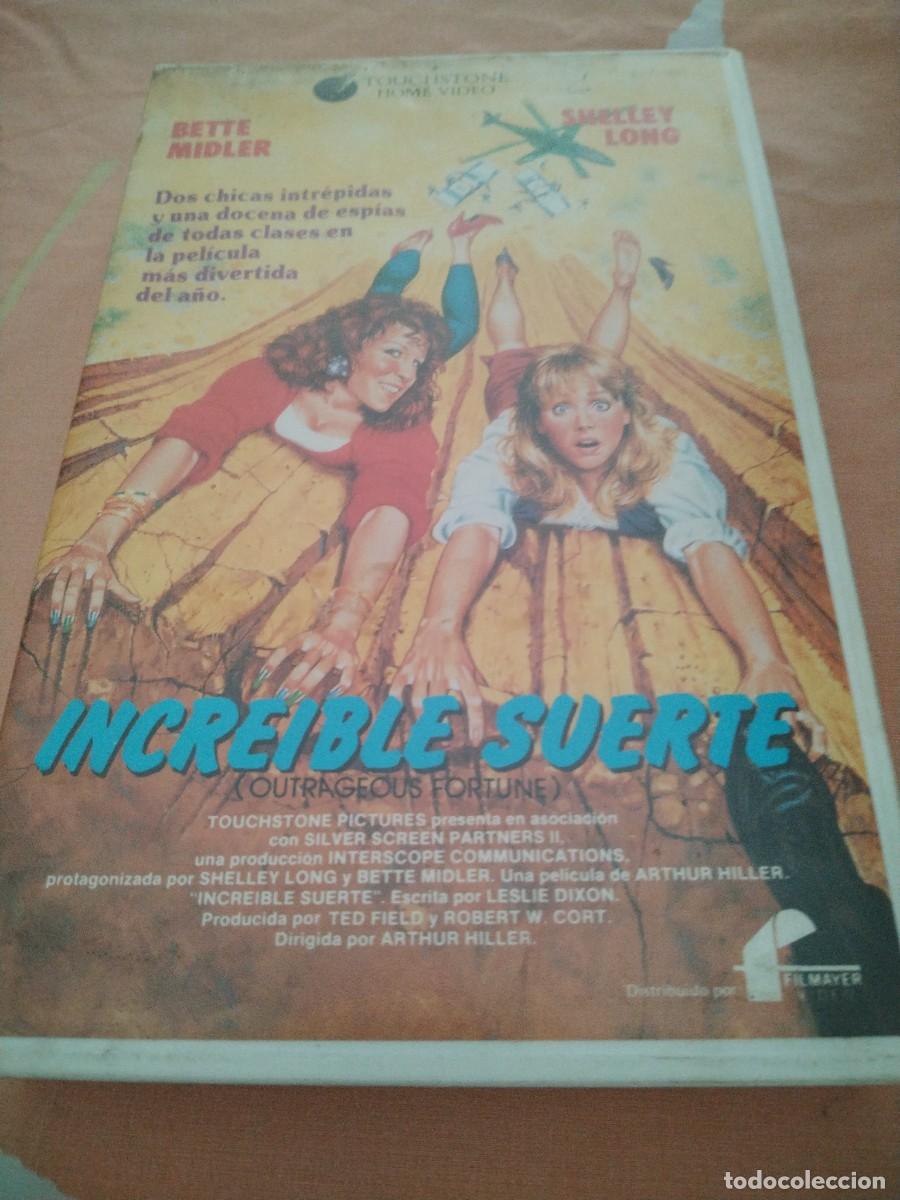 Cine: VHS - INCREIBLE SUERTE - 37