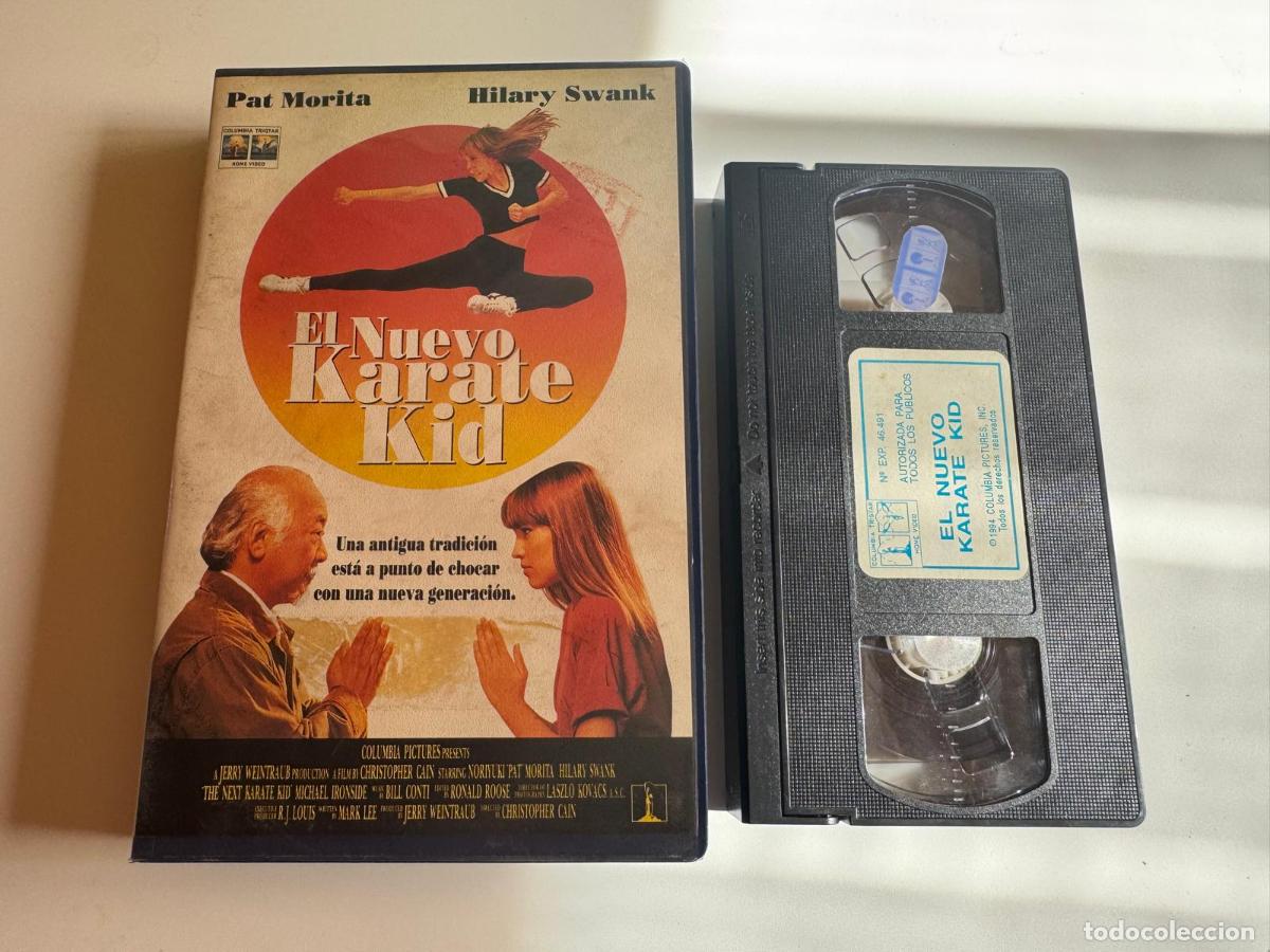 Cinema: PELICULA VHS EL NUEVO KARATE KID A&Ntilde;O 1994 PAT MORITA HILARY SWANK
