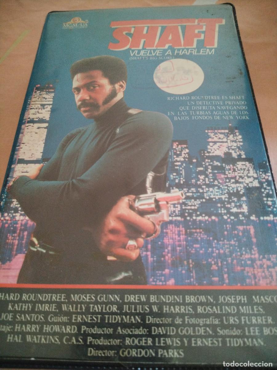 Cine: VHS - SHAFT VUELVE A HARLEM - 50