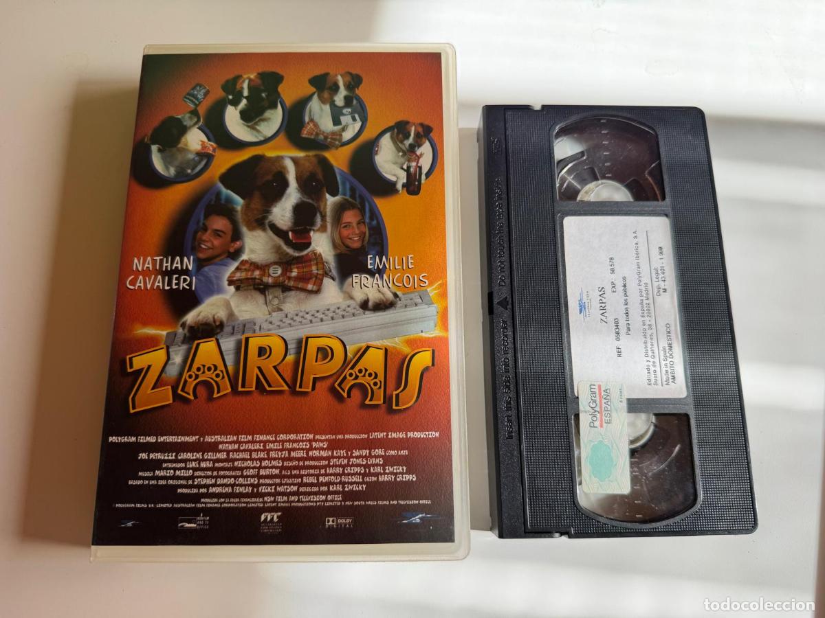 Cine: PELICULA VHS ZARPAS A&Ntilde;O 1997 NATHAN CAVALERI EMILIE FRANCOIS