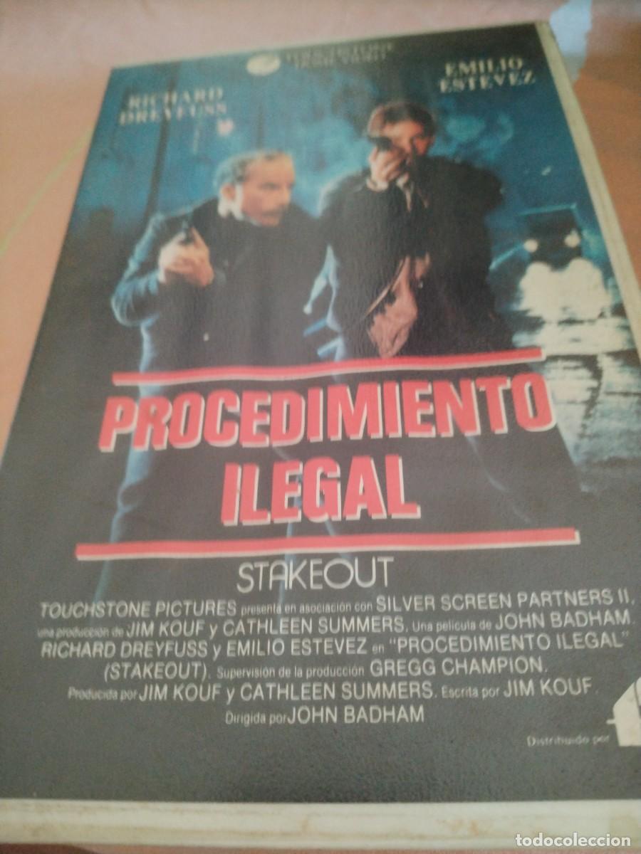 Cine: VHS - PROCEDIMIENTO ILEGAL - 69