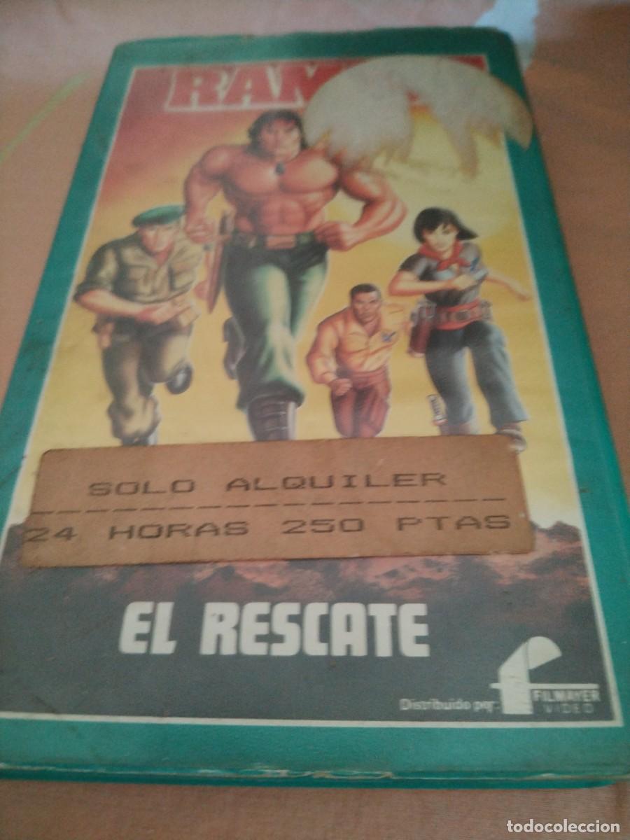 Cine: VHS - RAMBO DIBUJOS - 74