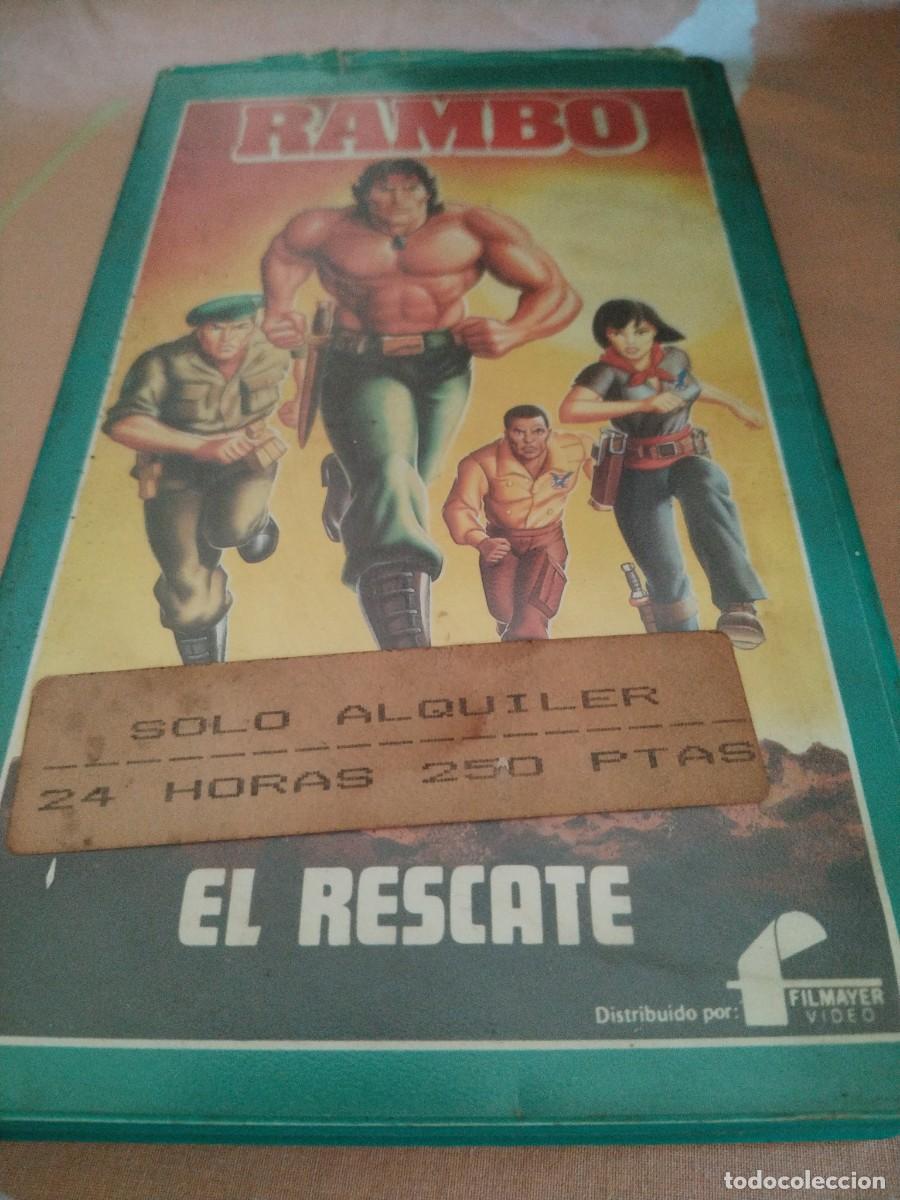 Cine: VHS - RAMBO DIBUJOS - 75