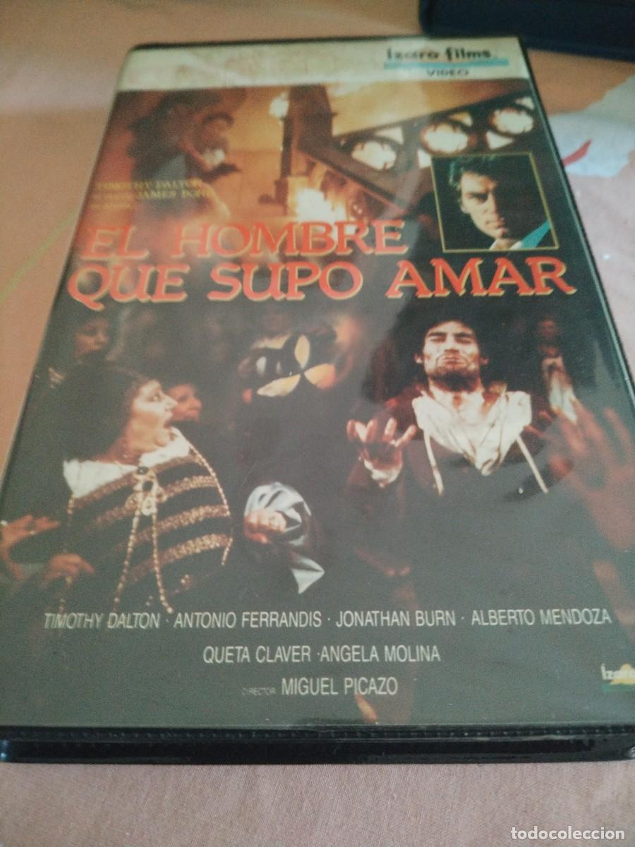Cine: VHS - EL HOMBRE QUE SUPO AMAR - 98