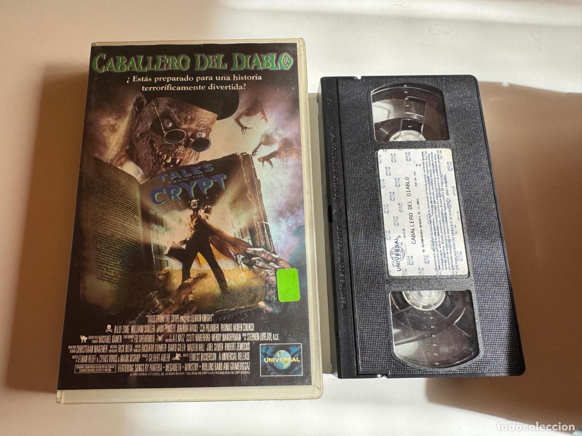 Cine: PELICULA VHS CABALLERO DEL DIABLO A&Ntilde;O 1995