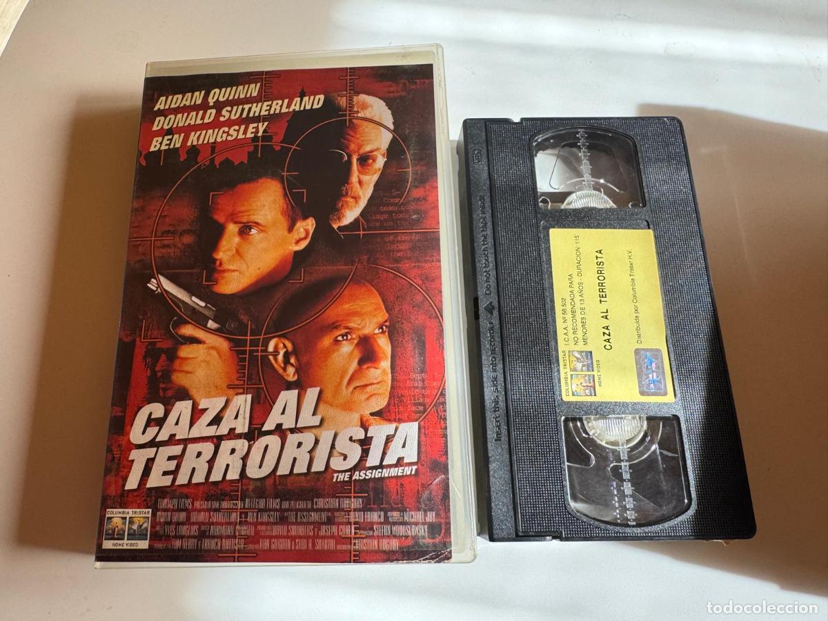 Cine: PELICULA VHS CAZA AL TERRORISTA A&Ntilde;O 1998 AIDAN QUINN DONALD SUTHERLAND