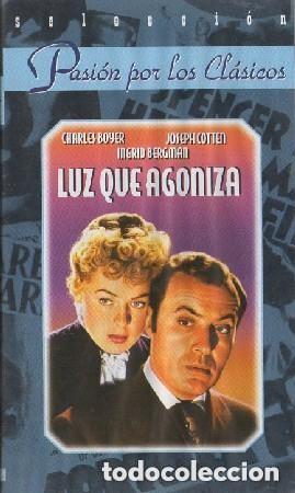 Cine: Luz Que Agoniza (George Cukor, 4-05-1944) vhs Warner pasi&oacute;n Por Los Cl&aacute;sicos Ingrid Bergman