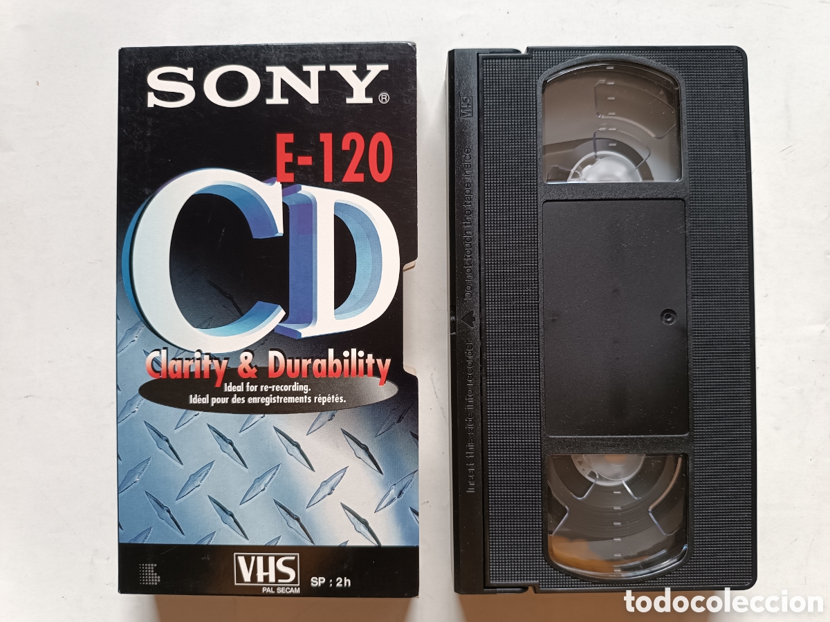 Cine: Cinta video VHS - para ver o reusar - Videocassette - leer descripci&oacute;n - Sony E-120 -