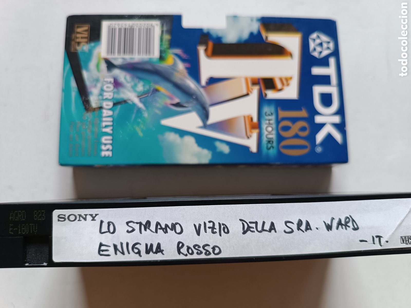 Cinema: Cinta video VHS - para ver o reusar - Videocassette - leer descripci&oacute;n - TDK E-180 -