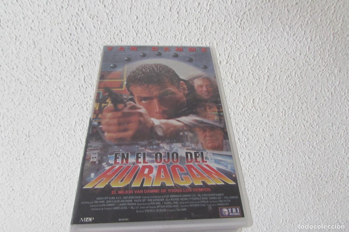 Cine: EN EL OJO DEL HURACAN VHS ORIGINAL ESTUCHE GRANDE VAN DAMME