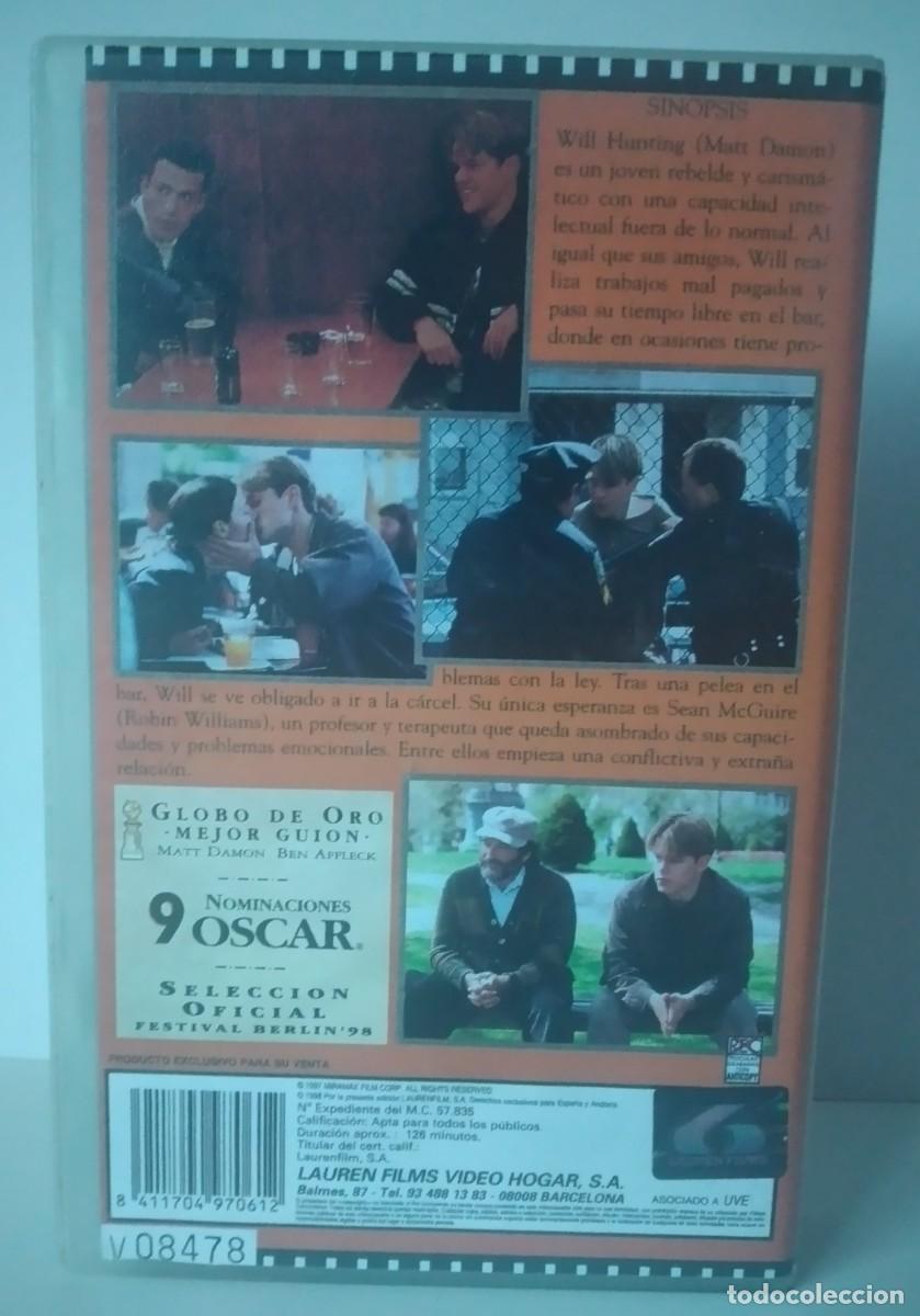 Cine: VHS: El indomable Will Hunting - Foto 2