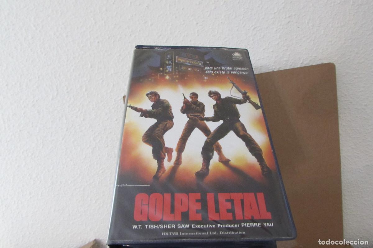 Cine: GOLPE LETAL PARA UNA BRUTAL AGRESION SOLO EXISTE LA VENGANGA VHS