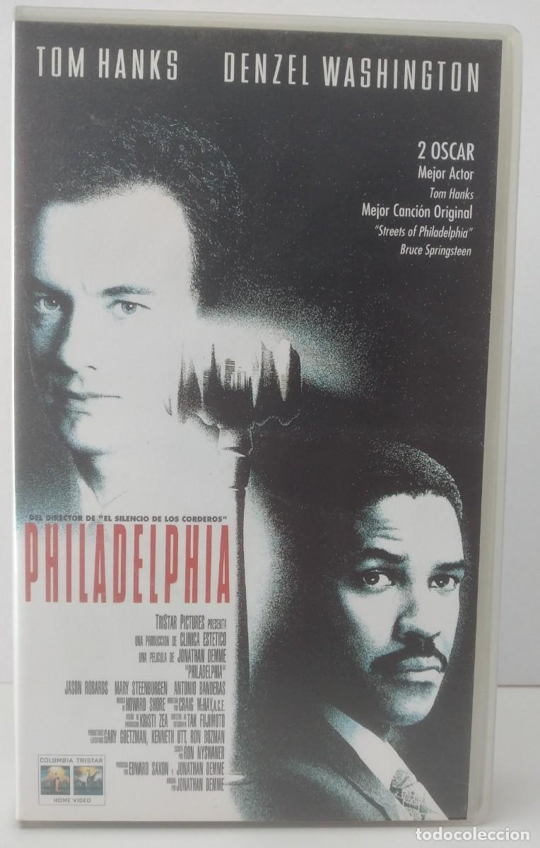 Cinema: VHS: Philadelphia -Tom Hanks; Denzel Washington